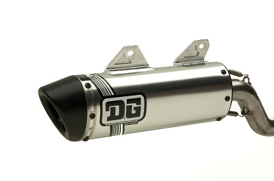 Caltric Exhaust Muffler For Honda TRX250X 2X4 – 2009-2014 – Bolt-On Chambered Replacement